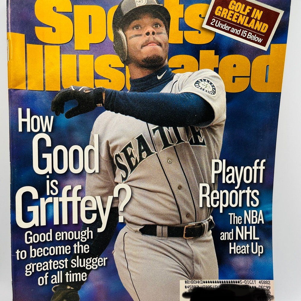 Sports Illustrated Ken Griffey Jr May 17, 1999 How Good Is Griffey? MLB